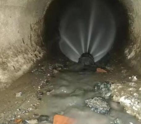 叉河镇市政管道清淤
