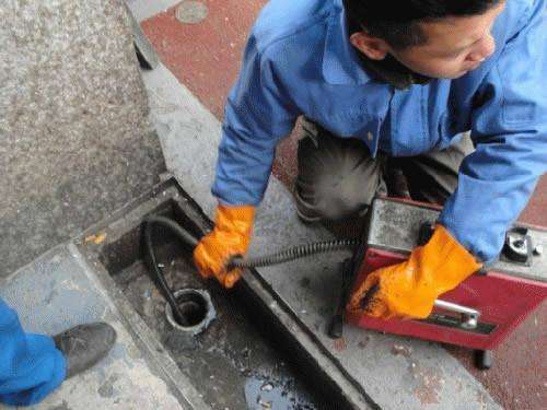 叉河镇疏通下水道